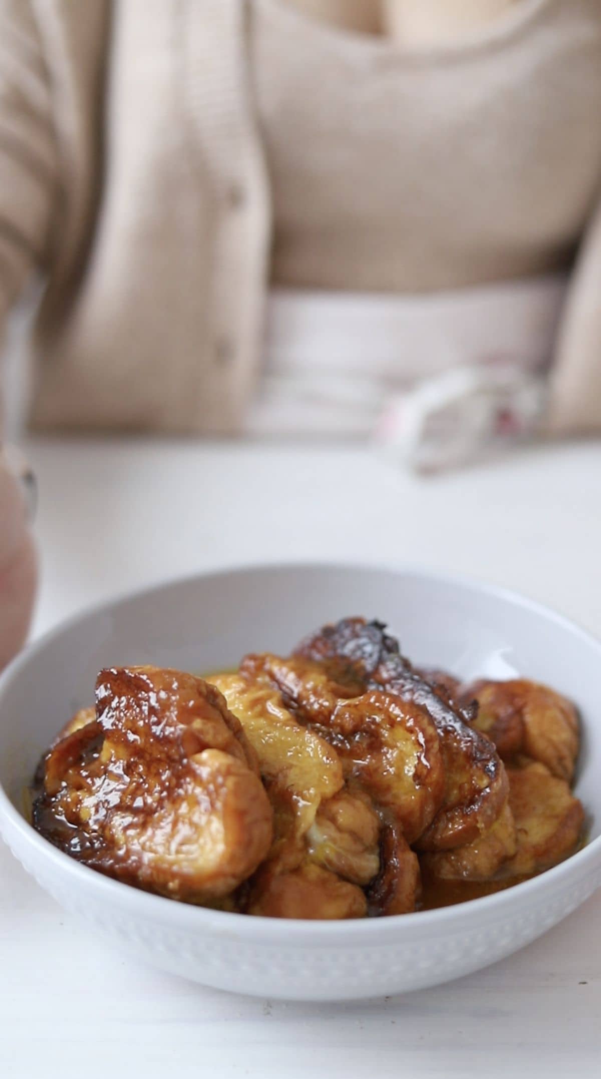 Chałka w pomarańczach