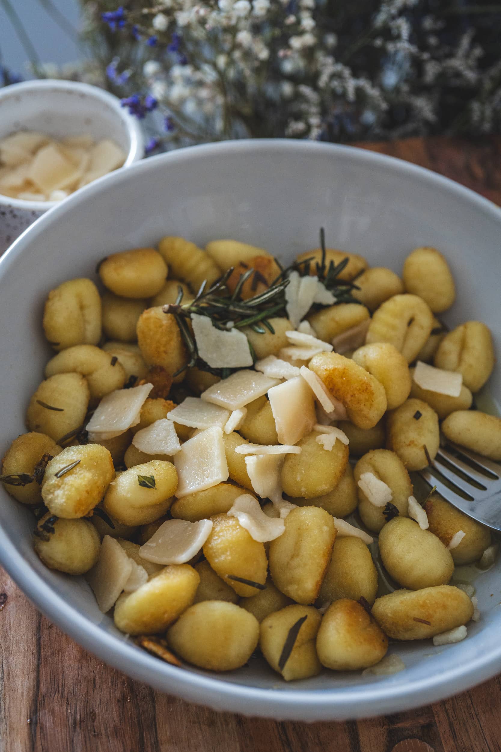 Gnocchi w ziołach