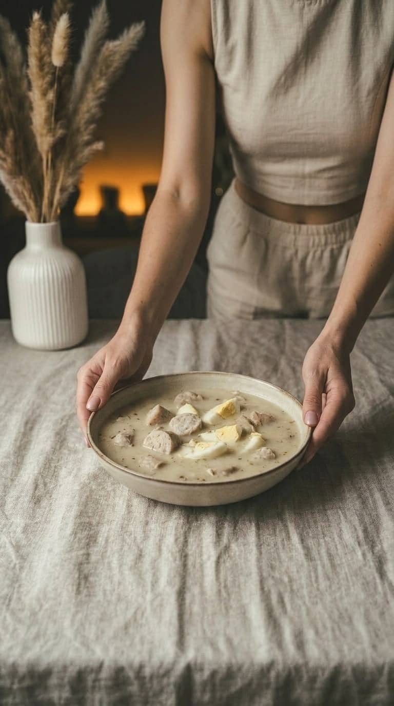 Biały barszcz wielkanocny